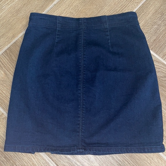Free People Jean Skirt - Picture 2 of 2